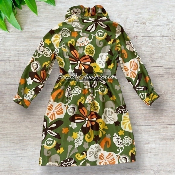 J. Crew Collection rare silk twill Bahia floral ruffle dress *shop@iamwarrior - Picture 9 of 17